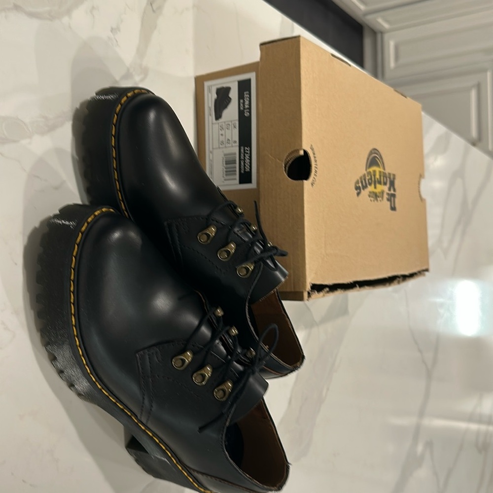 Dr. Martens Black Leona Lo shoes
